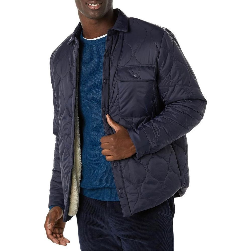 NEW Amazon Essentials Water-Resistant Sherpa Lined Jacket Coat XXL